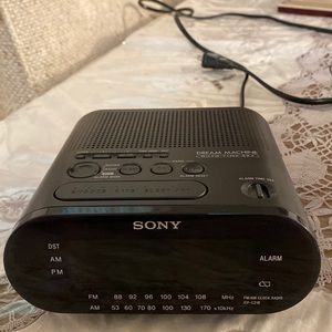 Sony alarm clock, with multiple functions